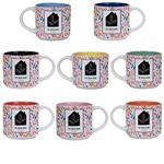DX9045 14 Oz. White Metro Two-Tone Gloss Ceramic Mug With Full Color Custom Imprint